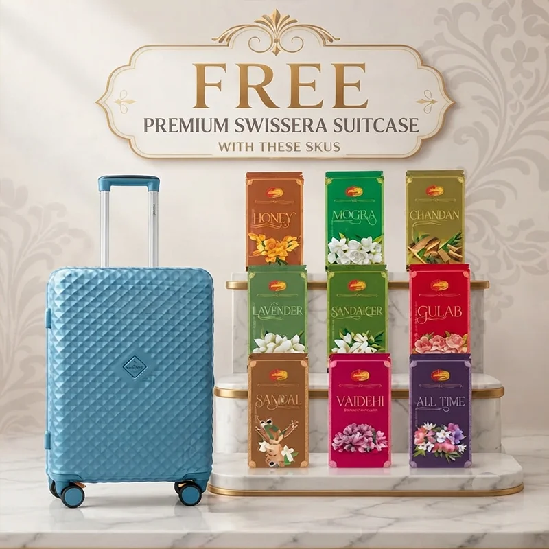 Mix Frangrance Zipper Agarbatti (Free Trolley)
