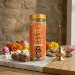 Pushp Samarpan Bambooless Incense Jar Pack